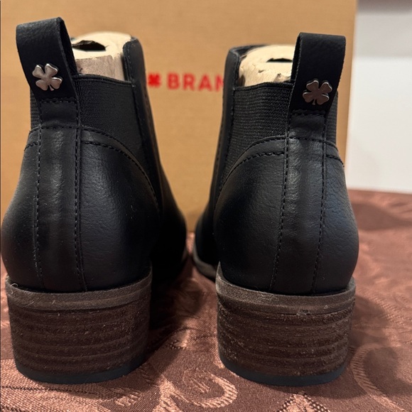 🍀 Lucky Brand “Bandene” Black Ankle Boots. Size 7 - Picture 8 of 15